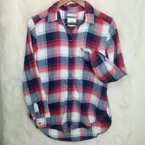 AEO Ahh-mazingly Soft Boyfriend Fit Flannel Size S